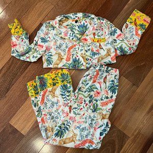 Anthropologie Matching Flannel Pajamas